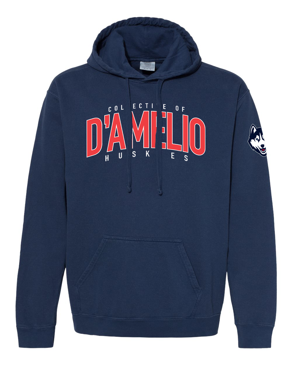 D'Amelio Huskies Hoodie Comfort Colors